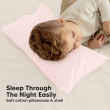 Load image into Gallery viewer, Buddy Toddler Pillow (Mist Pink)