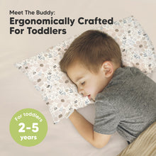 Load image into Gallery viewer, Buddy Toddler Pillow (Flora Vale)