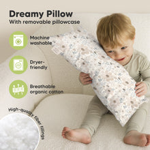 Load image into Gallery viewer, Buddy Toddler Pillow (Flora Vale)