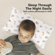Load image into Gallery viewer, Buddy Toddler Pillow (Safari Echo)