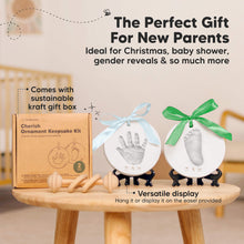 Load image into Gallery viewer, Cherish Ornament Keepsake Kit (Silver Paint)