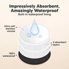 Load image into Gallery viewer, 14-Pack Comfy Nursing Pads (Midnight Black)