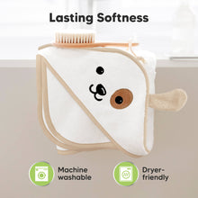 Load image into Gallery viewer, Cuddle Baby Hooded Towel (Dog)