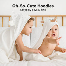Load image into Gallery viewer, Cuddle Baby Hooded Towel (Grizzly)
