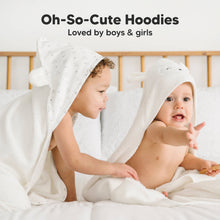 Load image into Gallery viewer, Cuddle Baby Hooded Towel (Lamb, Petite)