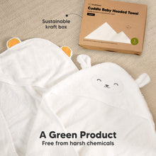 Load image into Gallery viewer, Cuddle Baby Hooded Towel (Bunny)