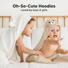 Load image into Gallery viewer, Cuddle Baby Hooded Towel (Cat)