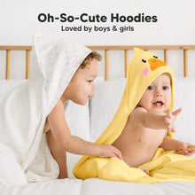 Load image into Gallery viewer, Cuddle Baby Hooded Towel (Duck)