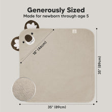 Load image into Gallery viewer, Cuddle Baby Hooded Towel (Koala)