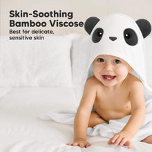 Load image into Gallery viewer, Cuddle Baby Hooded Towel (Panda)