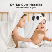 Load image into Gallery viewer, Cuddle Baby Hooded Towel (Panda)