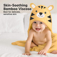 Load image into Gallery viewer, Cuddle Baby Hooded Towel (Tiger)