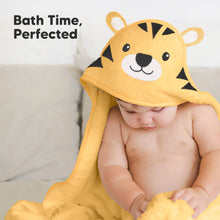 Load image into Gallery viewer, Cuddle Baby Hooded Towel (Tiger)
