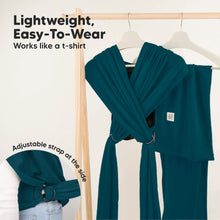 Load image into Gallery viewer, D-Lite Wrap Carrier (Peacock Green)