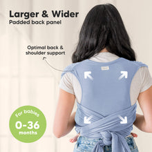 Load image into Gallery viewer, D-Lite Wrap Carrier (Powder Blue)