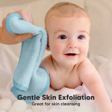 Load image into Gallery viewer, Deluxe Baby Washcloths (Bravo Blue)