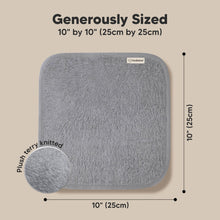 Load image into Gallery viewer, Deluxe Baby Washcloths (Cool Gray)