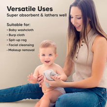Load image into Gallery viewer, Deluxe Baby Washcloths (Heather)