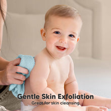Load image into Gallery viewer, Deluxe Baby Washcloths (Sky)