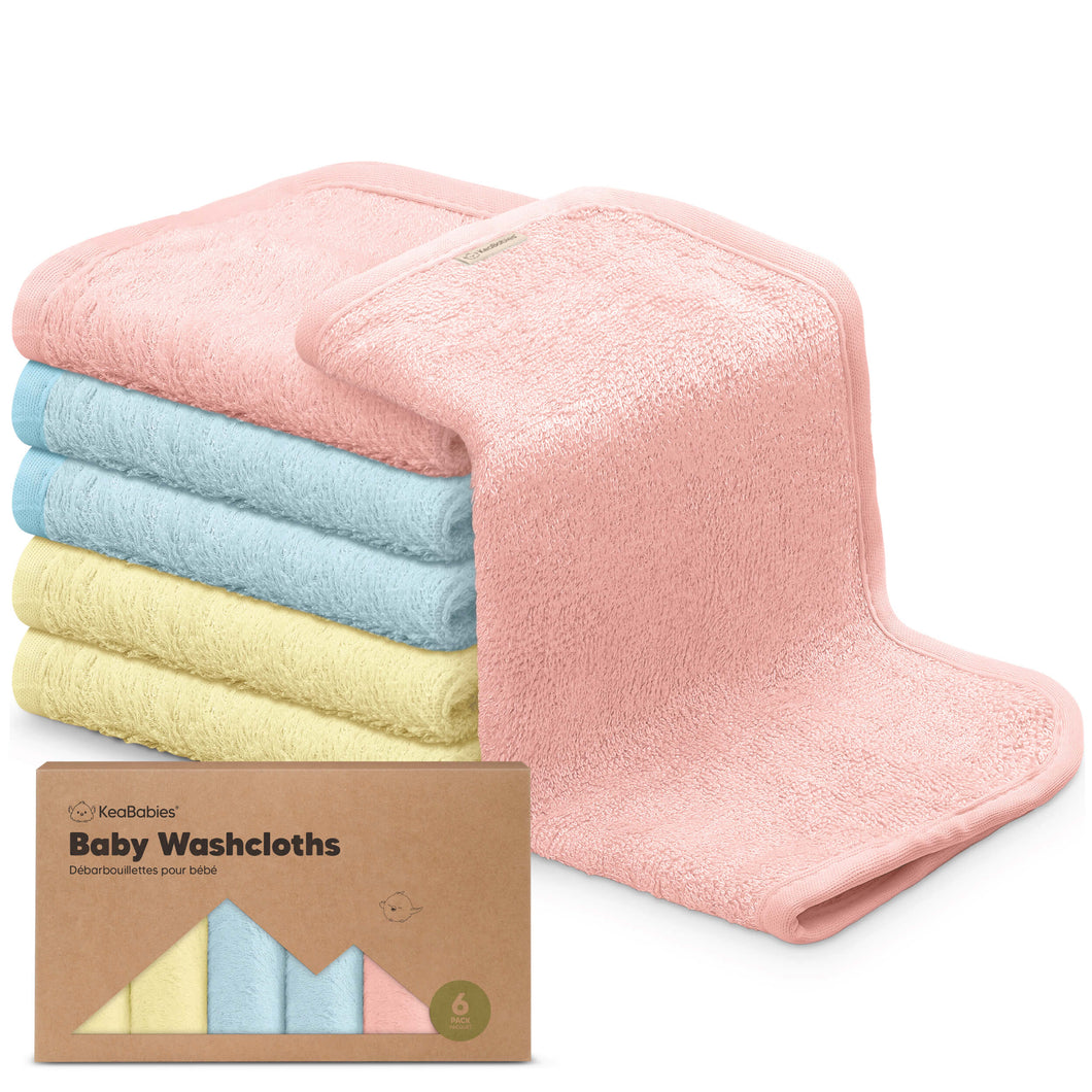 Deluxe Baby Washcloths (Candy Pop)