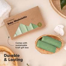 Load image into Gallery viewer, Deluxe Baby Washcloths (Verde)