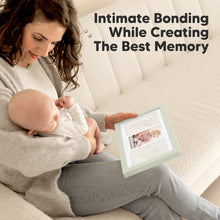 Load image into Gallery viewer, Baby Handprint & Footprint Keepsake Duo Frame (Sage)