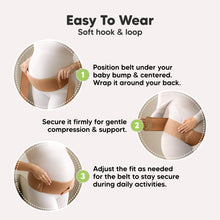 Load image into Gallery viewer, Ease Maternity Support Belt (Classic Ivory, X-Large)