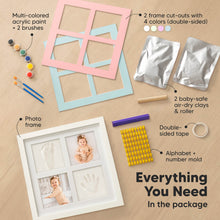 Load image into Gallery viewer, Ever Baby Hand & Footprint Keepsake Frame