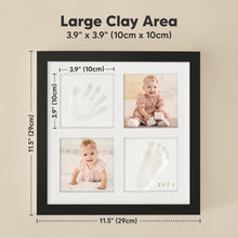 Load image into Gallery viewer, Ever Baby Hand & Footprint Keepsake Frame (Onyx Black)