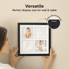 Load image into Gallery viewer, Ever Baby Hand & Footprint Keepsake Frame (Onyx Black)