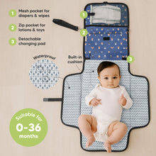 Load image into Gallery viewer, Ezee Diaper Changing Pad (Pets & Paws)
