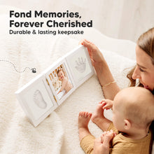 Load image into Gallery viewer, Fond Hand & Footprint Keepsake Frame
