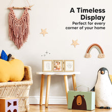 Load image into Gallery viewer, Fond Hand & Footprint Keepsake Frame (Ash Wood)
