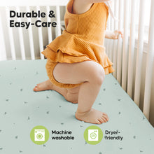 Load image into Gallery viewer, Isla Fitted Crib Sheets (Bunnies)