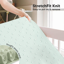 Load image into Gallery viewer, Isla Fitted Crib Sheets (Lunaris)