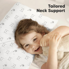 Load image into Gallery viewer, Jumbo Toddler Pillow with Pillowcase (Bumble Bear)