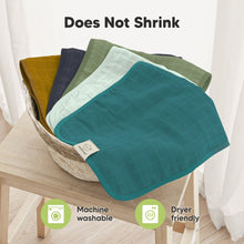 Load image into Gallery viewer, 5-Pack Lumi Muslin Burp Cloths (Eclipse)