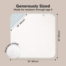 Load image into Gallery viewer, Luxe Baby Hooded Towel (Lunaris)