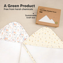 Load image into Gallery viewer, Luxe Baby Hooded Towel (Dreamers)