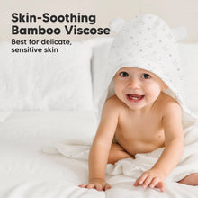 Load image into Gallery viewer, Luxe Baby Hooded Towel (KeaStory, Petite)