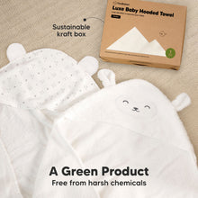 Load image into Gallery viewer, Luxe Baby Hooded Towel (KeaStory, Petite)