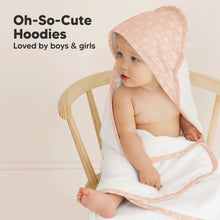 Load image into Gallery viewer, Luxe Baby Hooded Towel (Crystal)