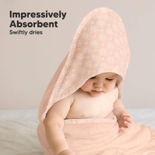 Load image into Gallery viewer, Luxe Baby Hooded Towel (Pink Crystal)