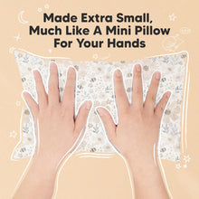 Load image into Gallery viewer, Mini Toddler Pillow With Pillowcase (Flora Vale)