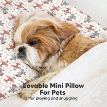 Load image into Gallery viewer, Mini Toddler Pillow With Pillowcase (Aircraft)