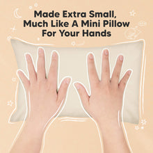 Load image into Gallery viewer, Mini Toddler Pillow With Pillowcase (Clay)