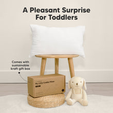 Load image into Gallery viewer, Cuddly Toddler Pillow with Pillowcase