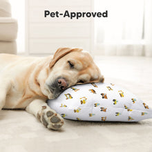 Load image into Gallery viewer, Cuddly Toddler Pillow with Pillowcase (Construction)