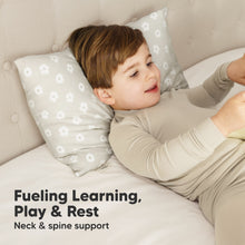 Load image into Gallery viewer, Cuddly Toddler Pillow with Pillowcase (Meadow)