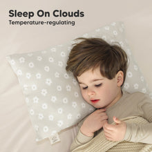 Load image into Gallery viewer, Cuddly Toddler Pillow with Pillowcase (Meadow)